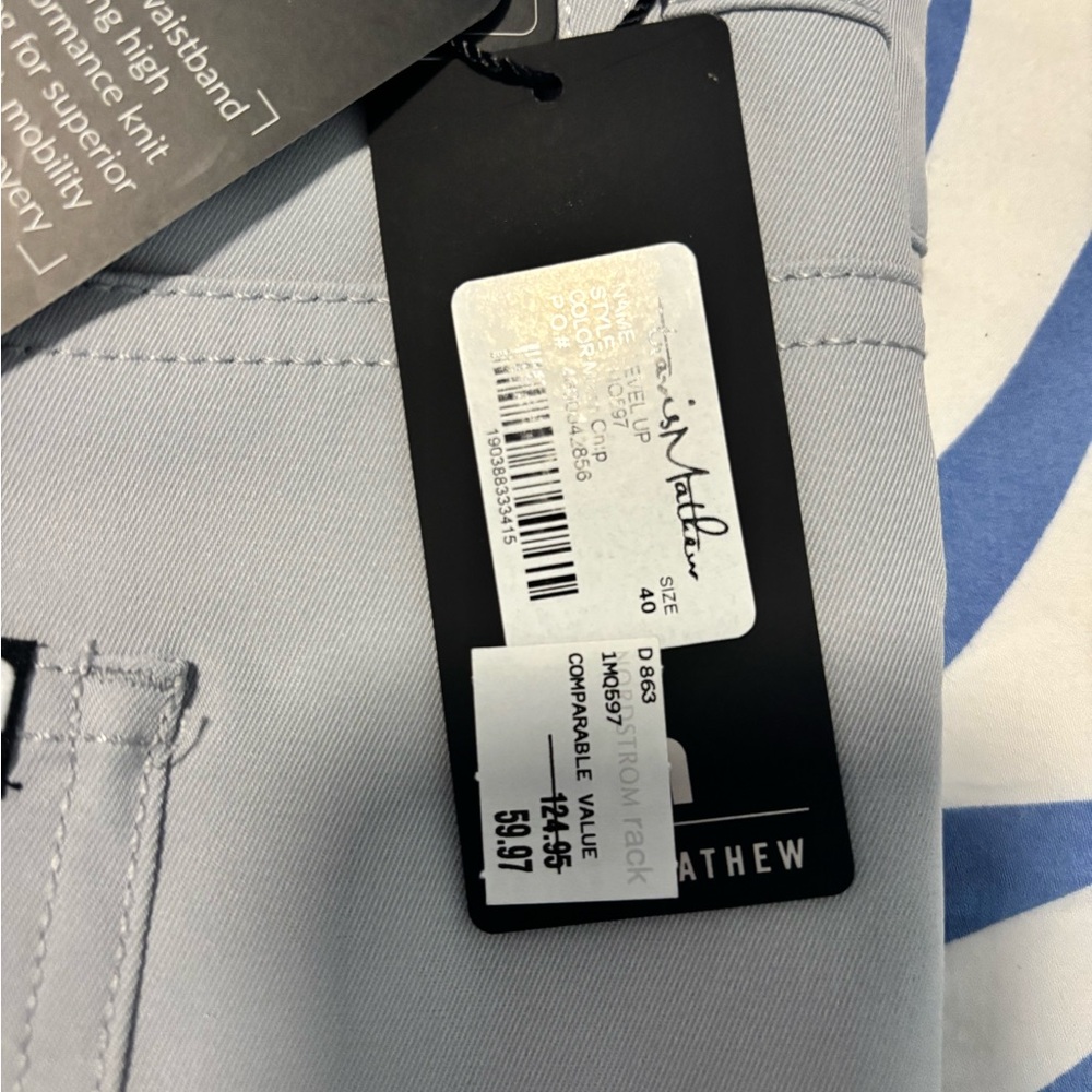 Travis Mathew Light Gray Pants